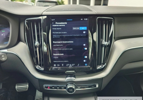 Volvo XC 60 cena 249900 przebieg: 70044, rok produkcji 2022 z Chodecz małe 704